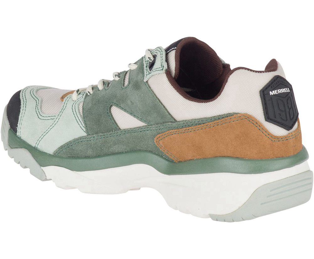 Tenis Senhora - Merrell Boulder Range - Verde Oliva/Branco - SFT109367